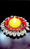 Cowrie Shell Design Tealight Holder Pack of 2